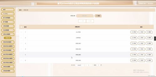 基于SpringBoot的办公用品采购系统设计与实现